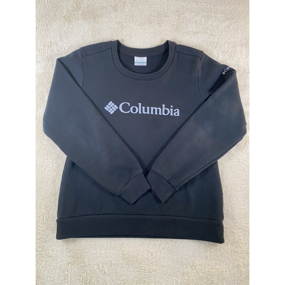 Columbia Crewneck Sweatshirt Women's Size Medium Black